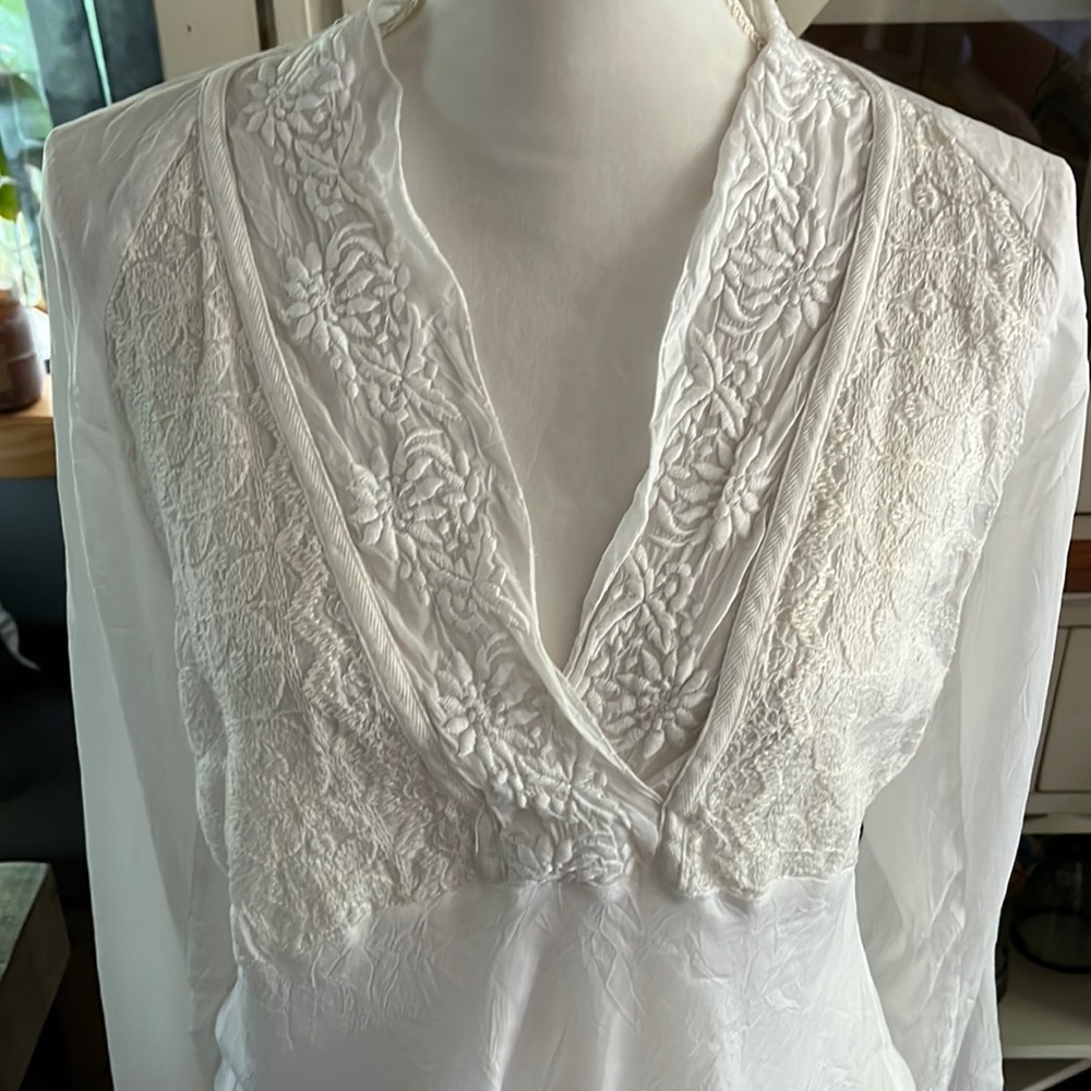 Sheer blouse